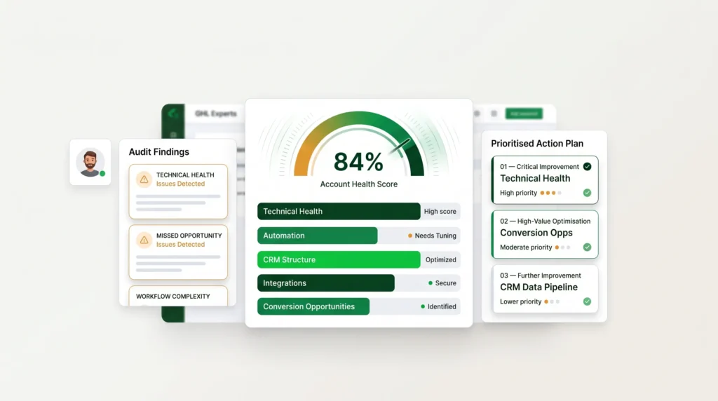 Account Audit & Optimisation — GHL Experts
