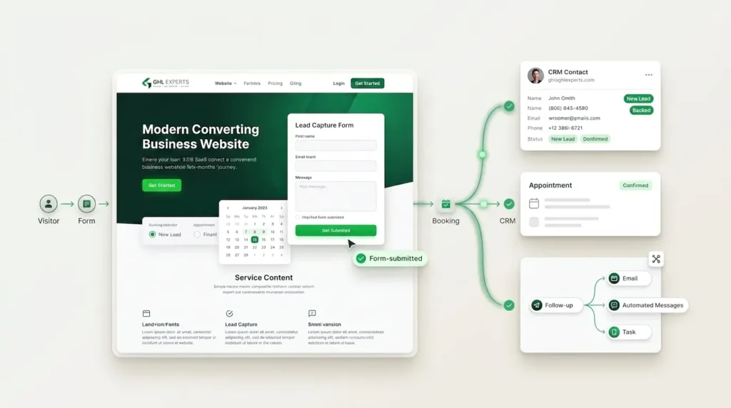 Conversion Funnels & Websites — GHL Experts